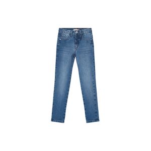 Calça Menino Skinny Cintura Média Em Jeans Com Elastano - Carinhoso